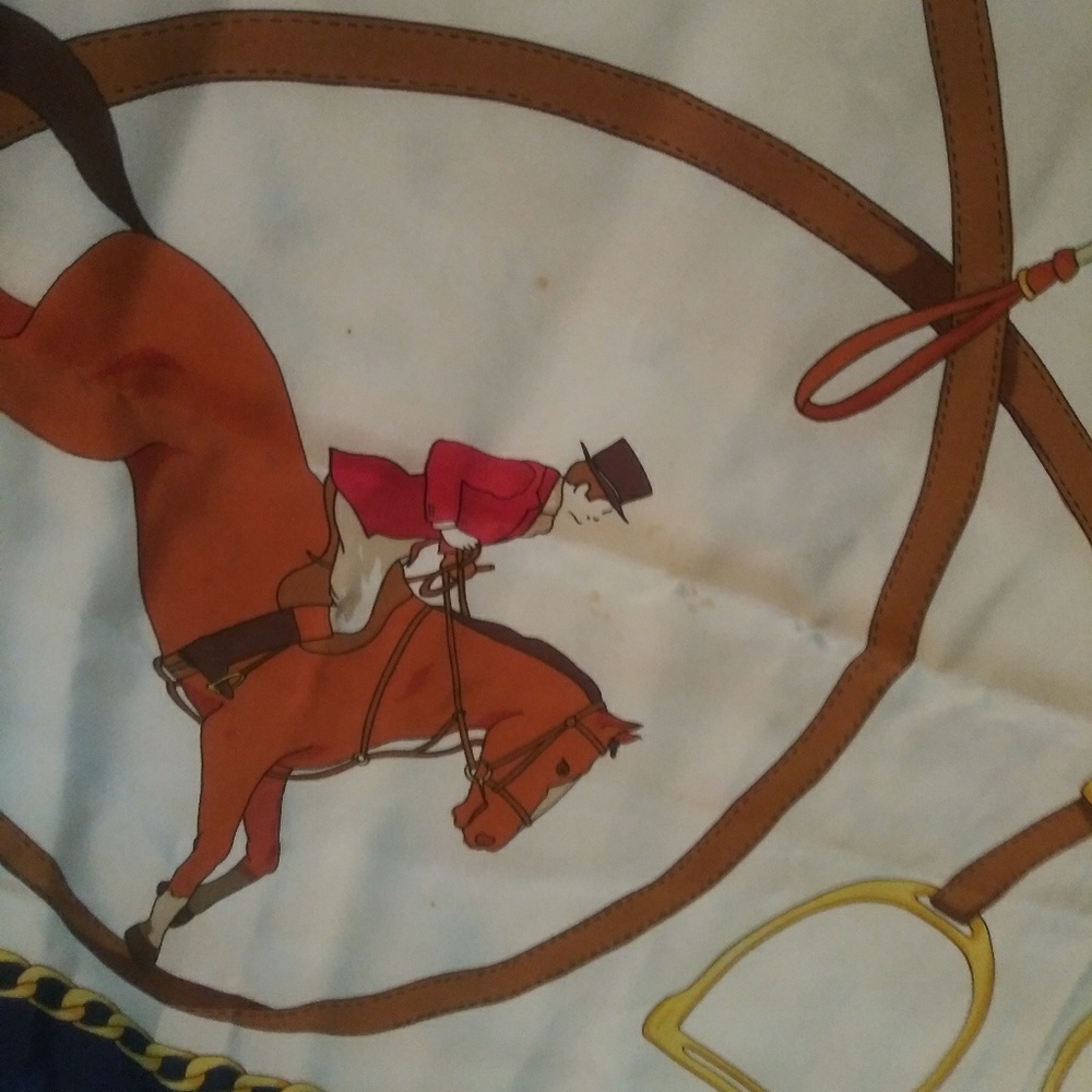 SILK GUCCI SCARF - Picture 5 of 6